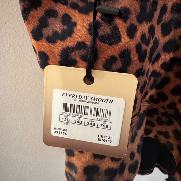 Honey Birdette Leopard Print Bustier - Picture 3 of 3